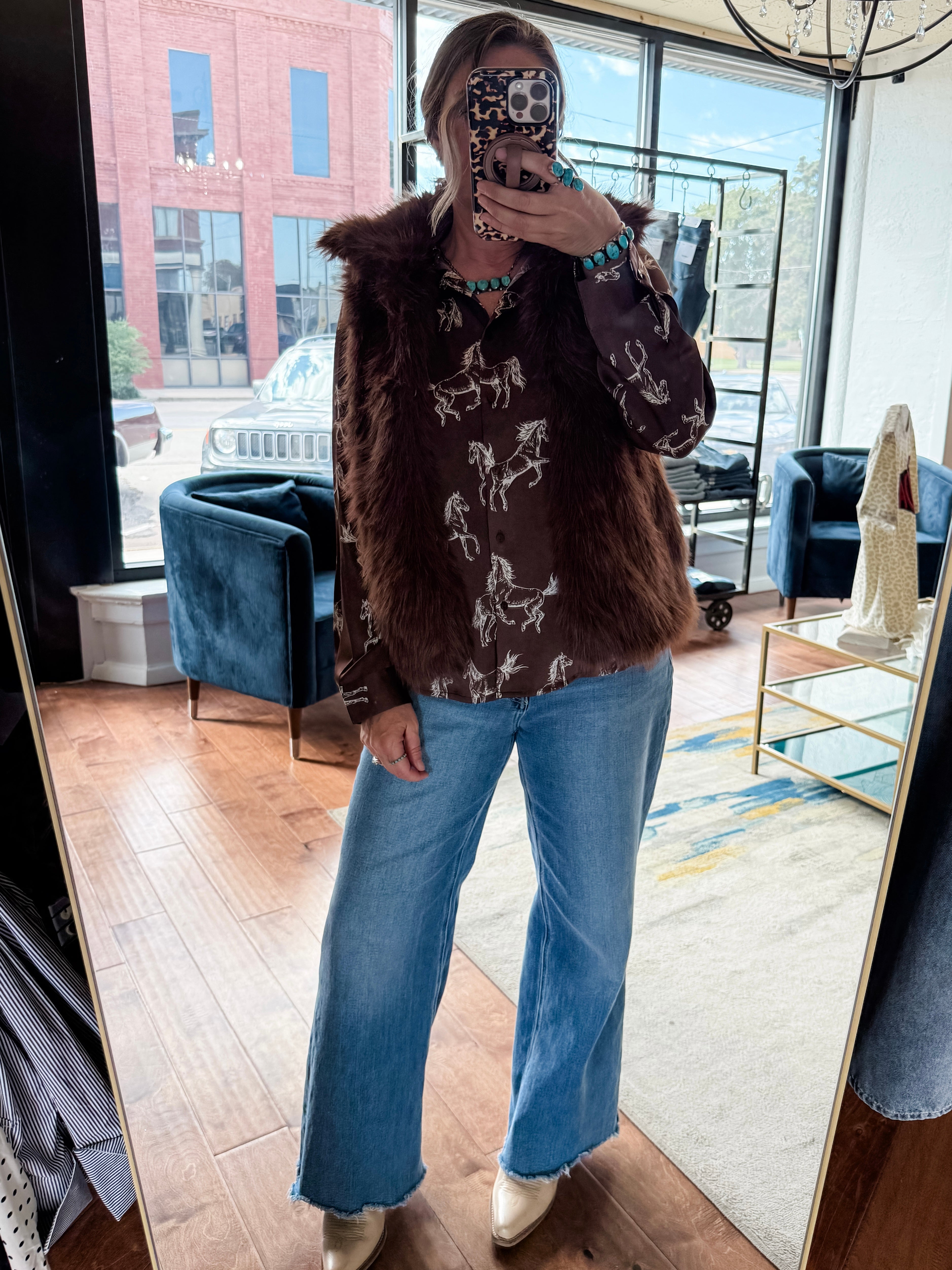 Faux Fur Vest