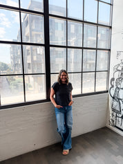 Cap Sleeve Boxy Sweater