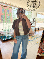 Bubble Hem Top/Jacket