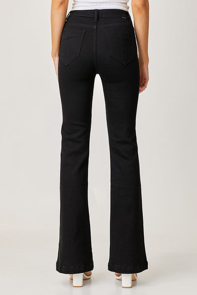 Mid-Rise Flare Jeans