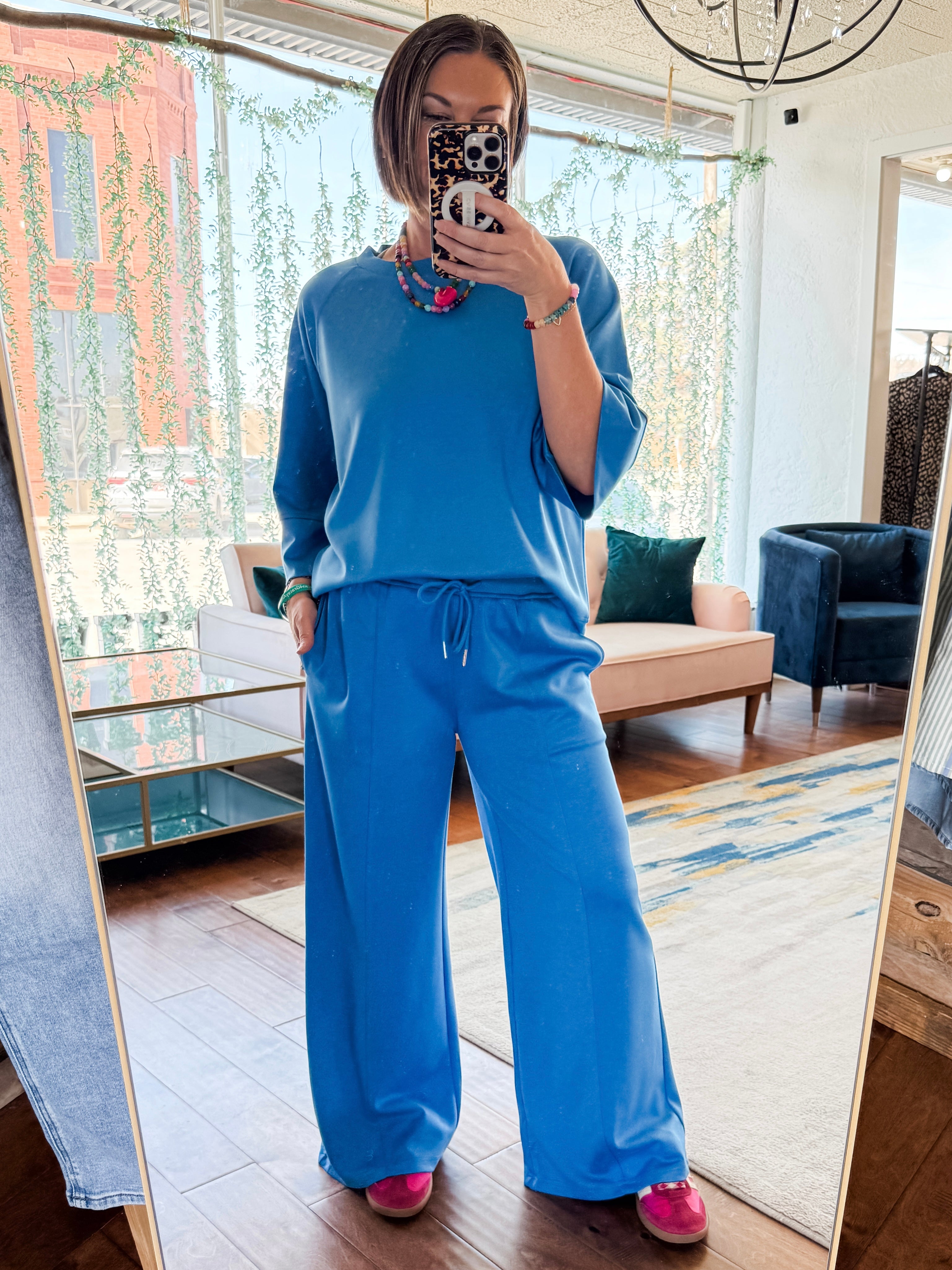 Luxeknit Wide Leg Lounge Pants