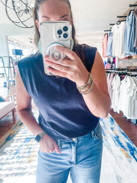 Cap-sleeve Bodysuit