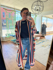 Festival Squares Kimono