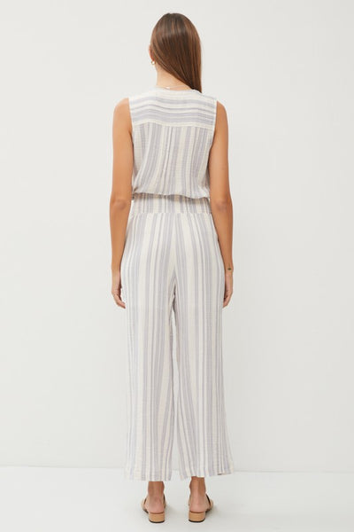 Striped Wide Leg Pants