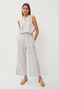 Striped Wide Leg Pants