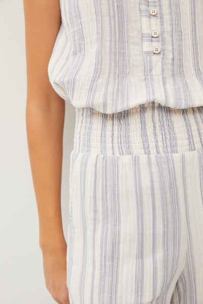 Striped Wide Leg Pants