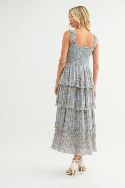 Floral Tiered Dress