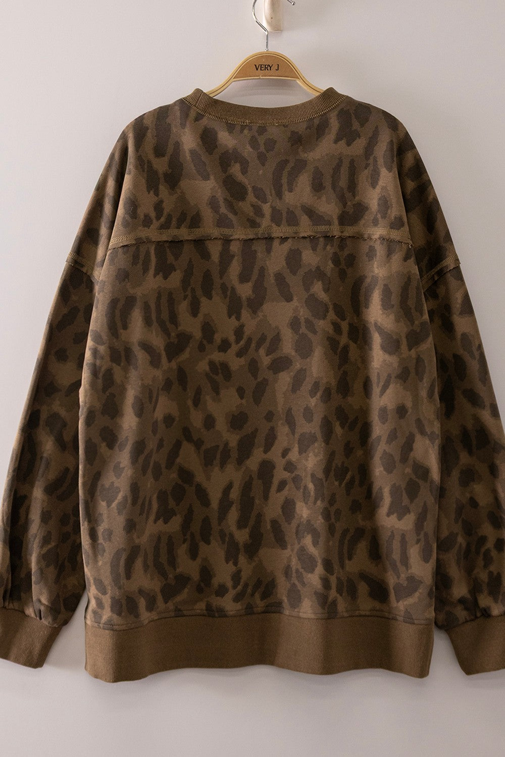 Mocha Spot Pullover