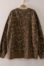 Mocha Spot Pullover