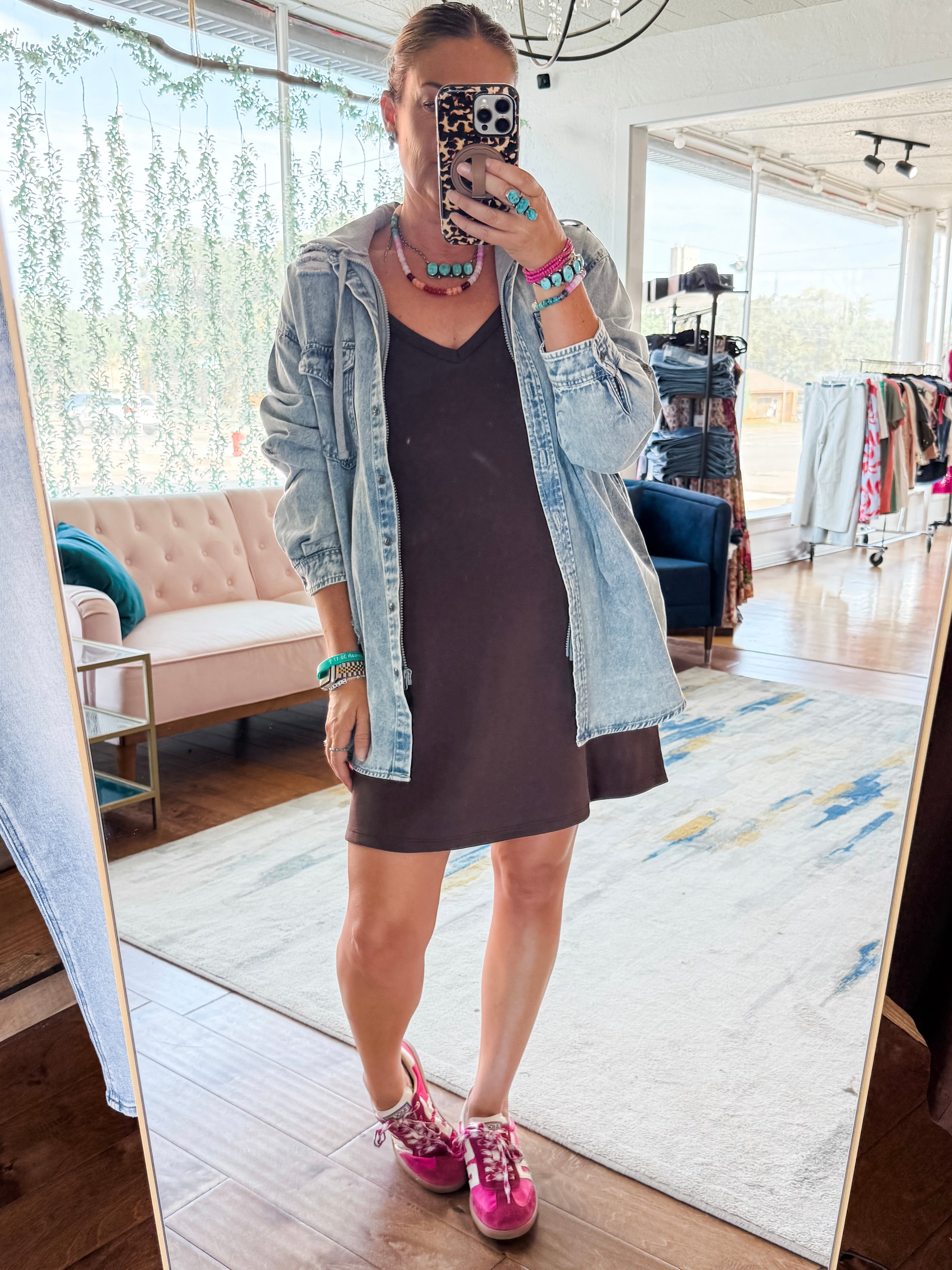 Cupro Romper Dress