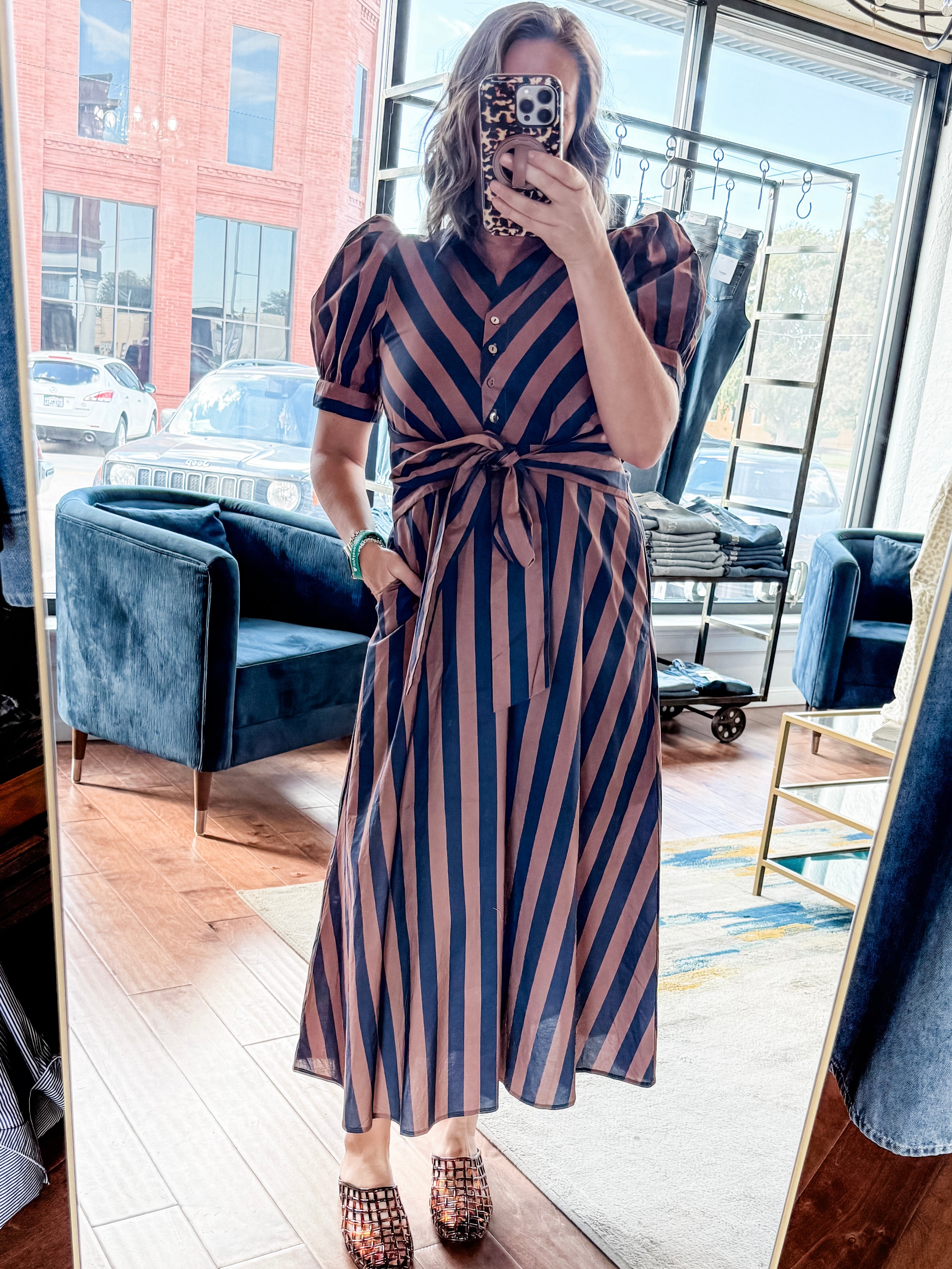 Southern Striped Dress