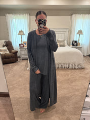 Unwind Waffle Pant Set