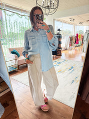 Mineral Wash Barrel Pants