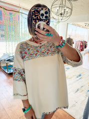 In Bloom Oversized Top