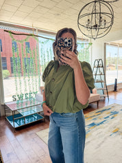 Bubble Hem Top/Jacket