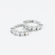 Silver Sparkle Huggies