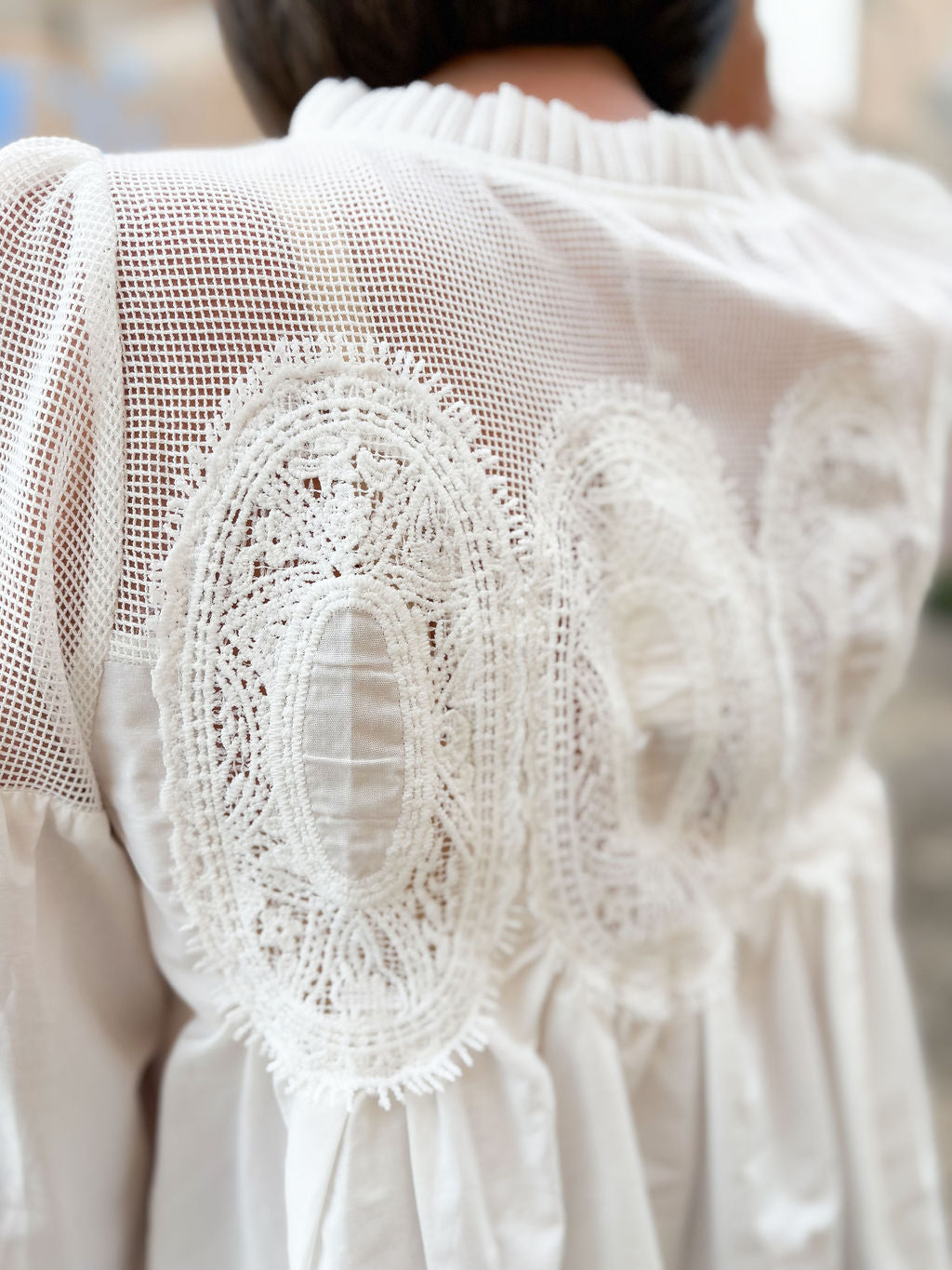 Ellie Applique Long Sleeve Top