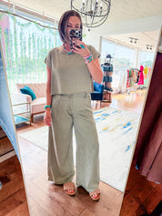 Positano Button Back Top