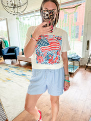 Easy Breezy Stripe Short