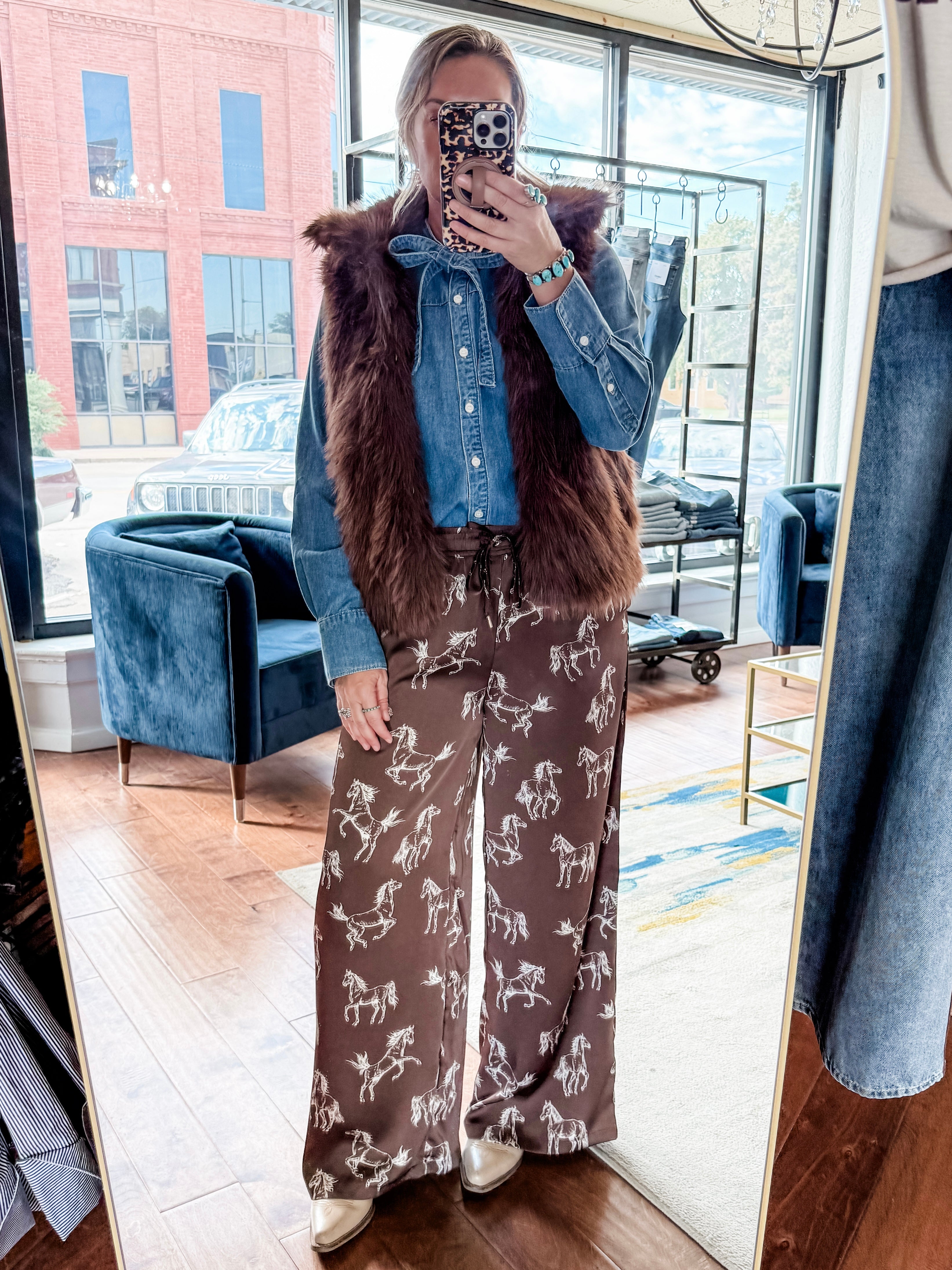 Faux Fur Vest