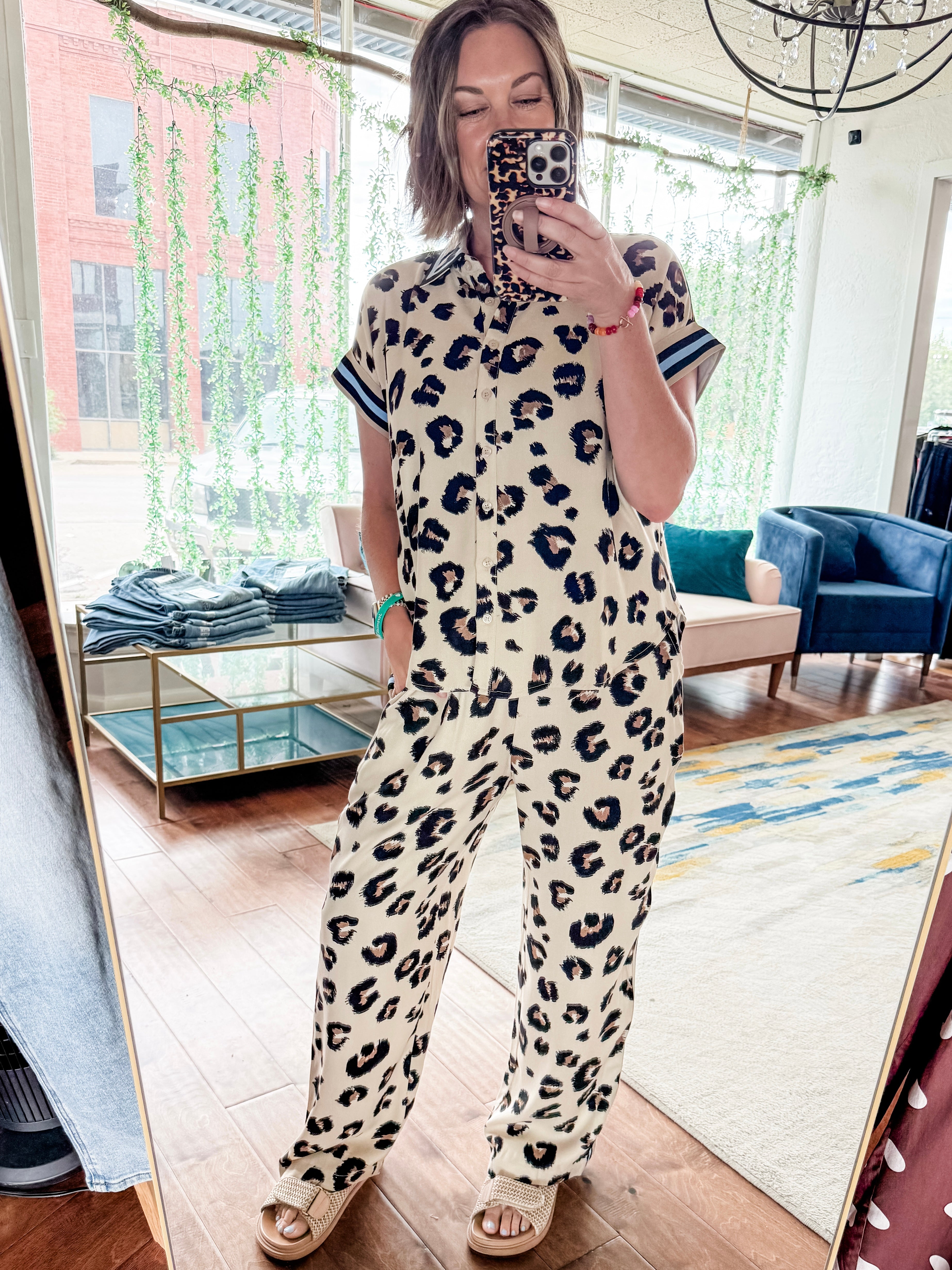 Wild Side Leopard Top