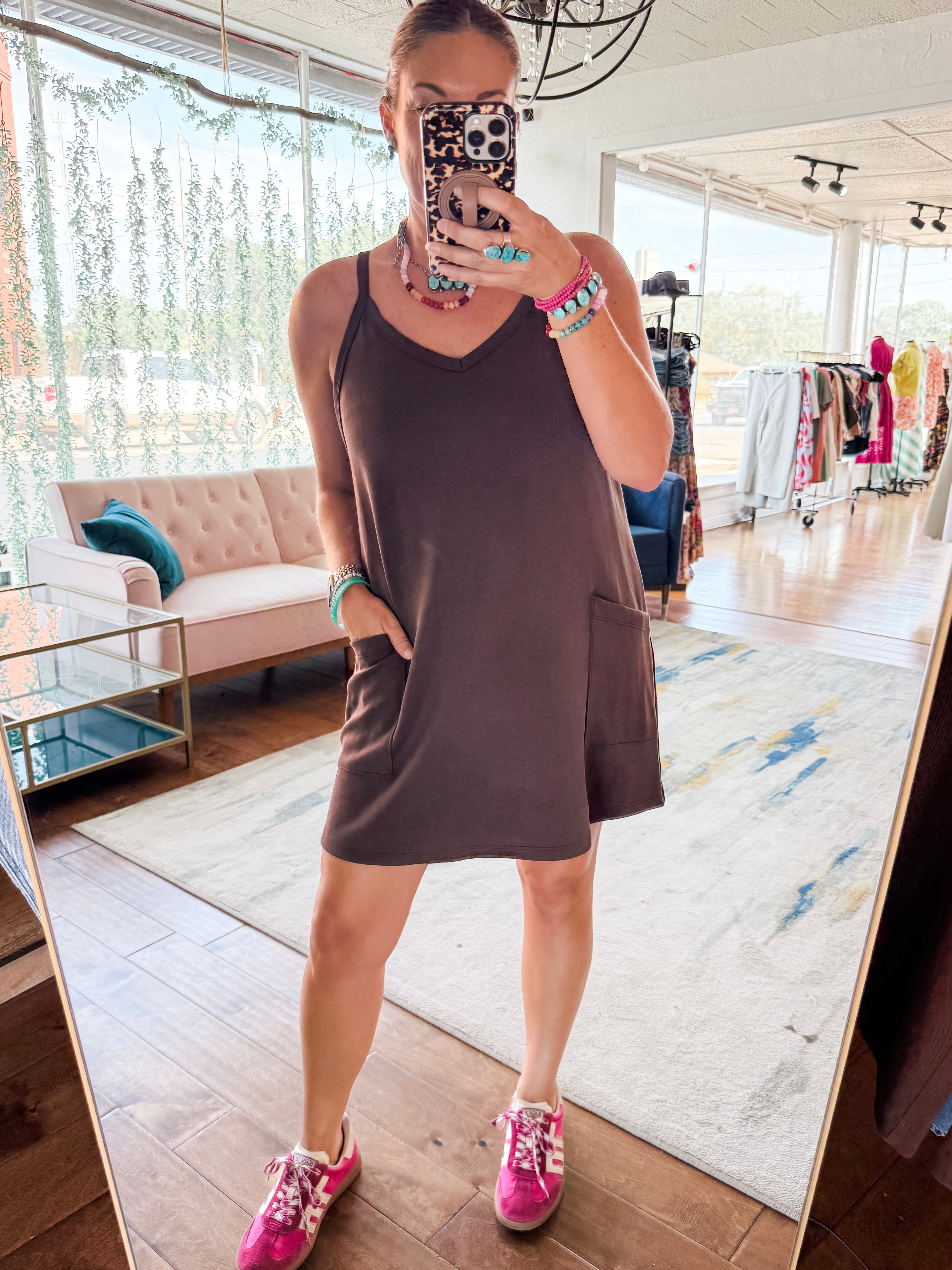Cupro Romper Dress