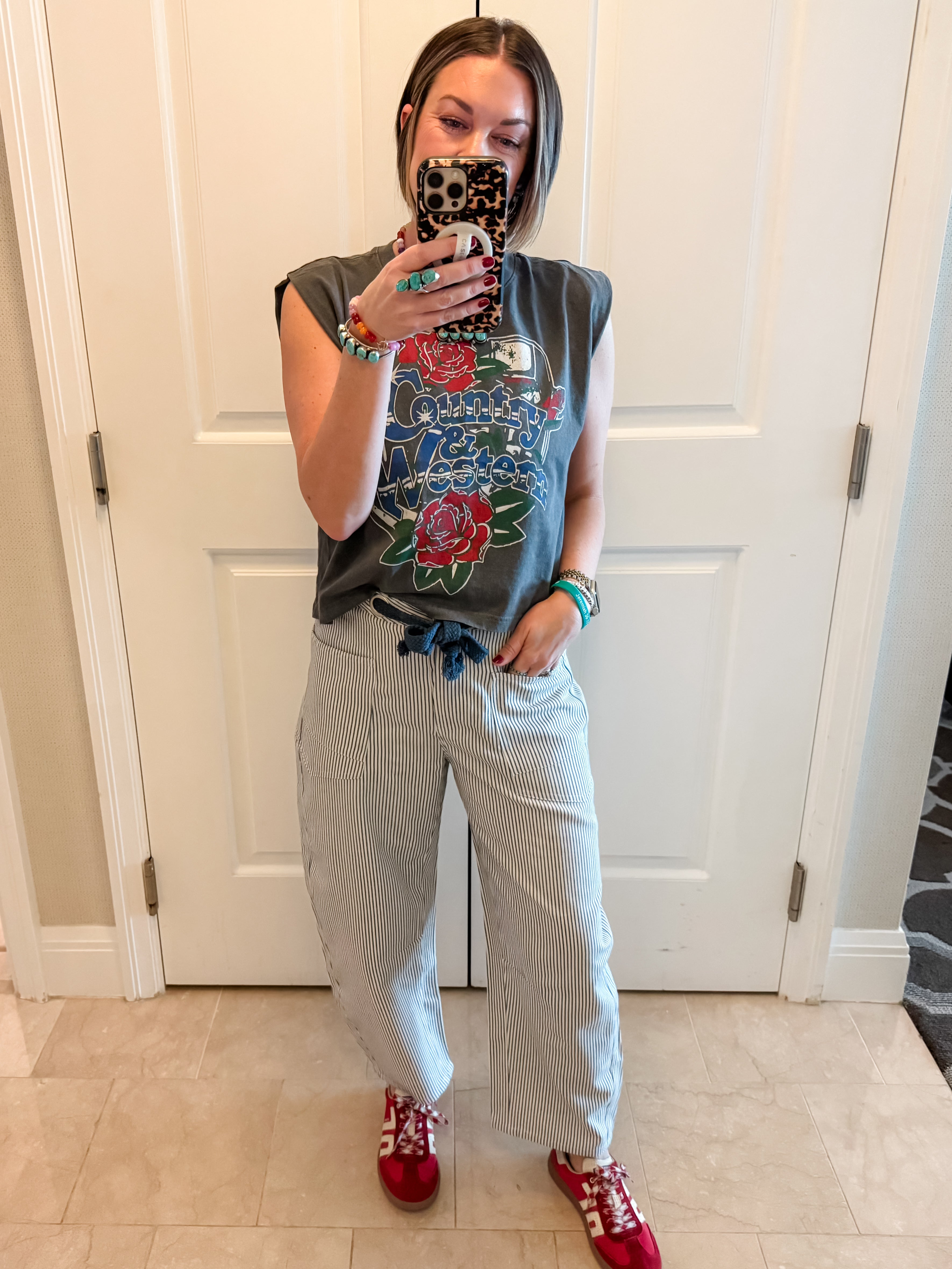 Country & Western Muscle Tee
