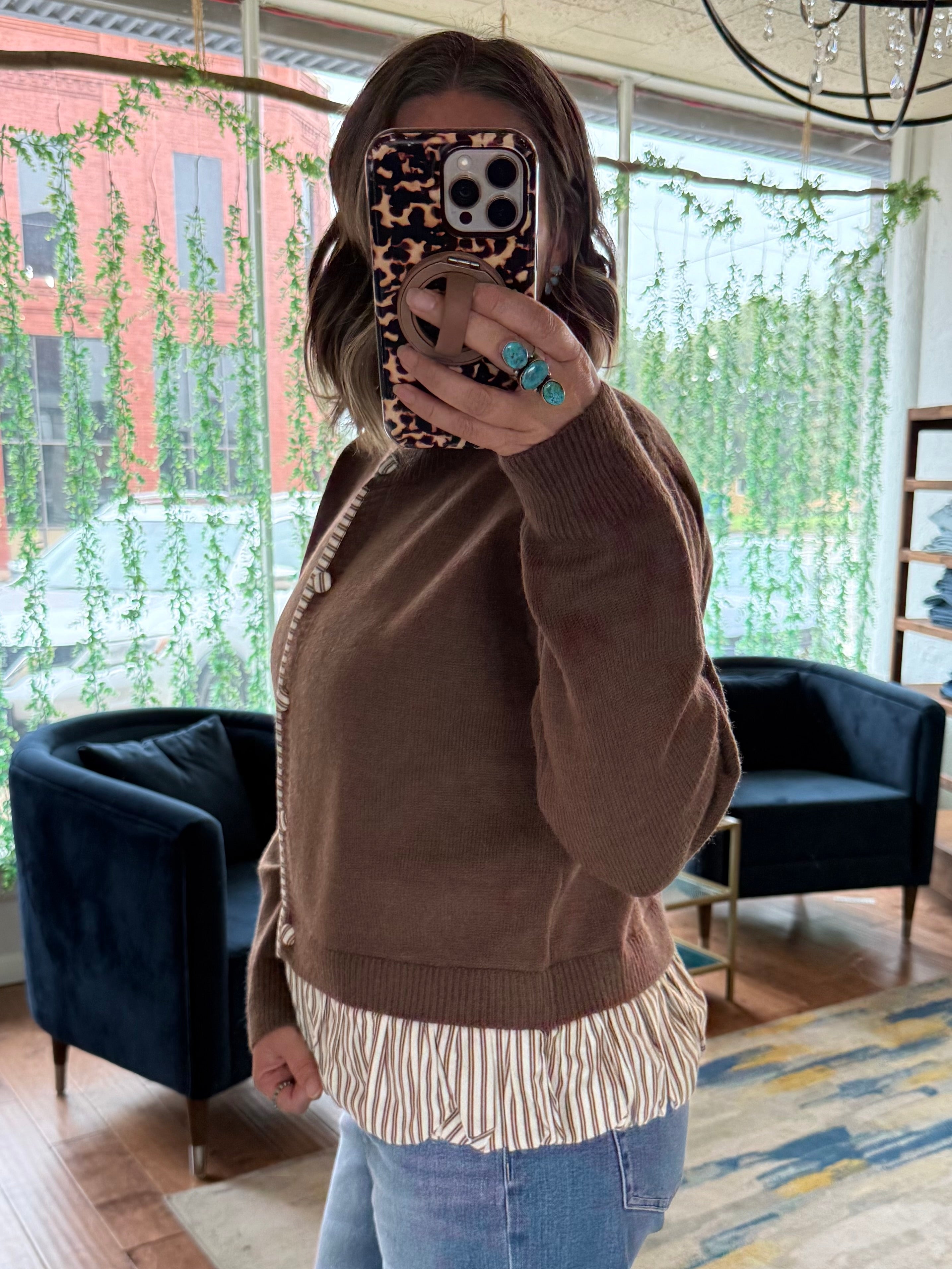 The Coffee Run Cardigan
