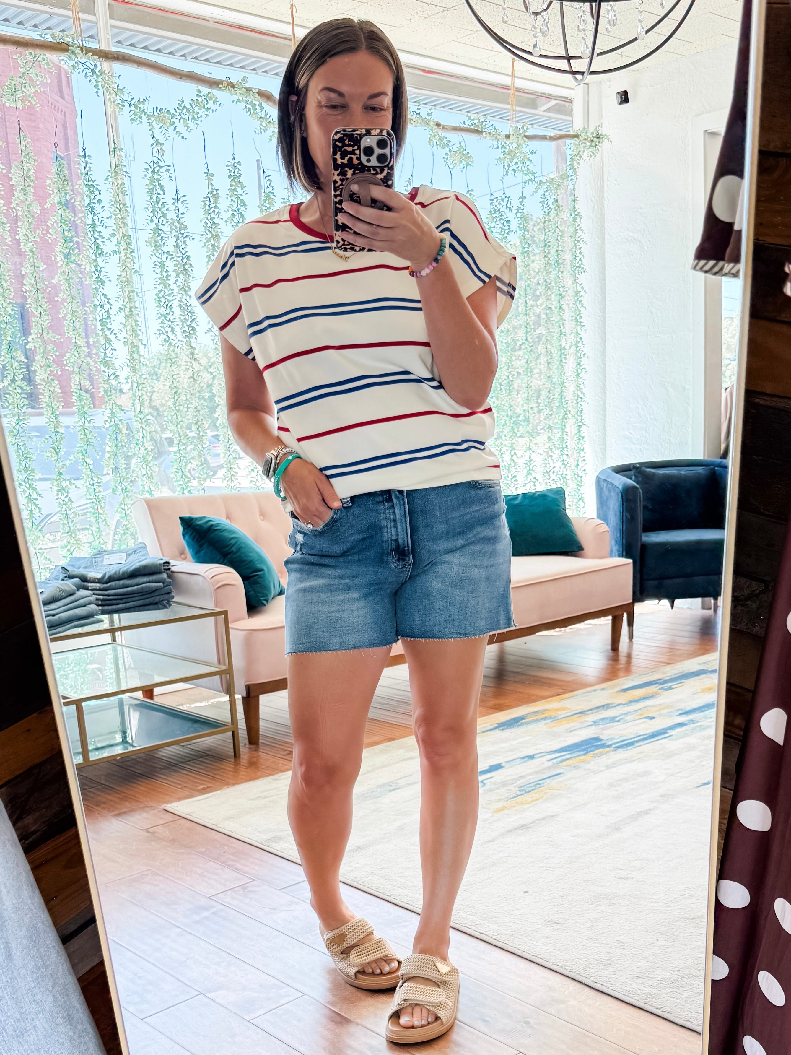 American Stripe Top
