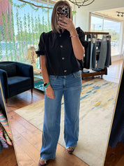 Bubble Hem Top/Jacket