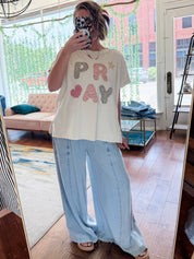 Patchwork Pray Tee