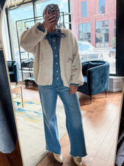 Western Embroidered Cardigan
