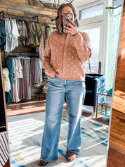 Polka Dot Cardi