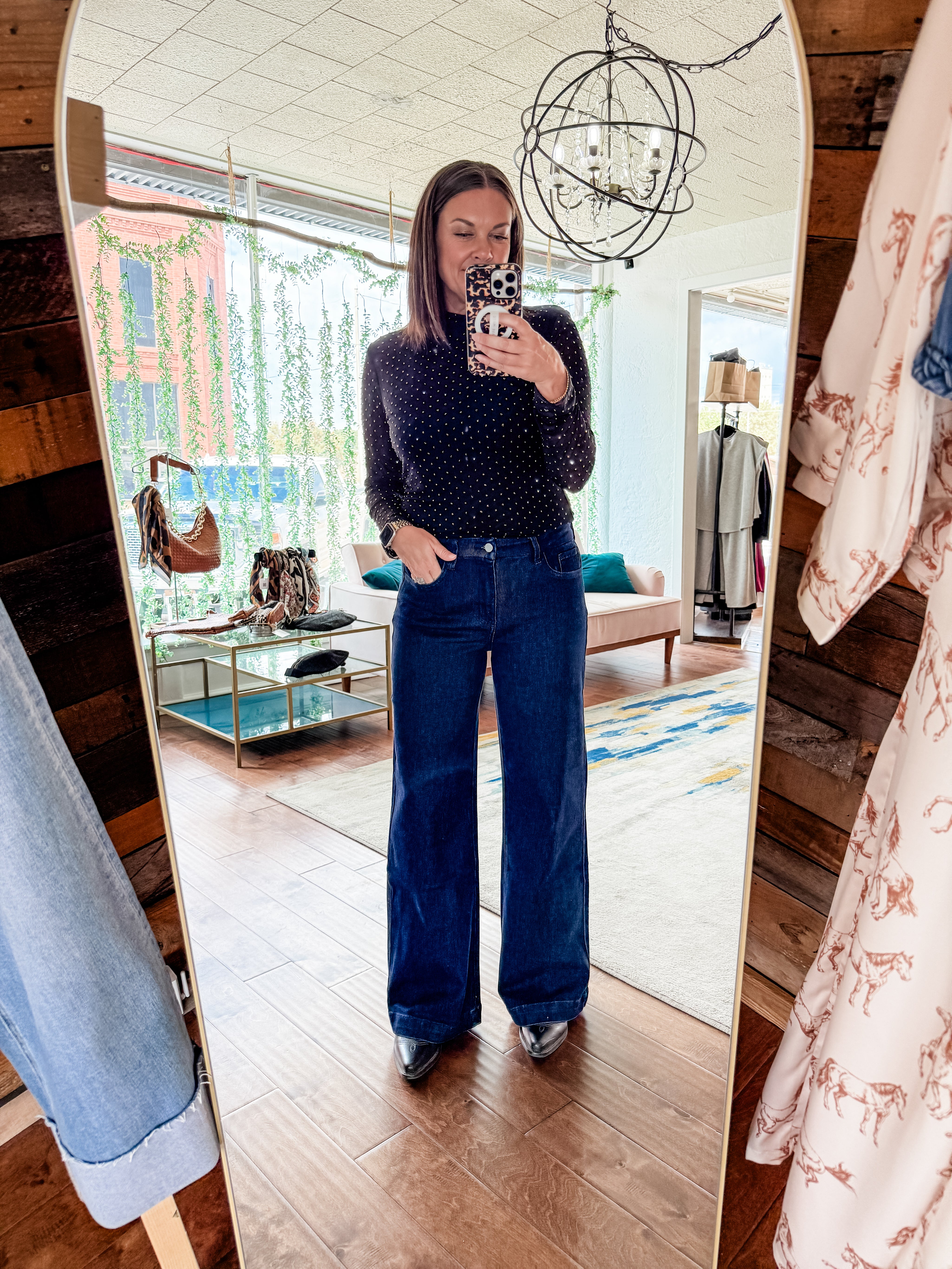 Linden High Rise Trouser Jean