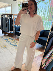 French Terry Pantset