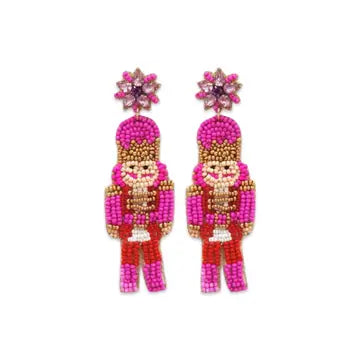 Petite Nutcracker Earrings