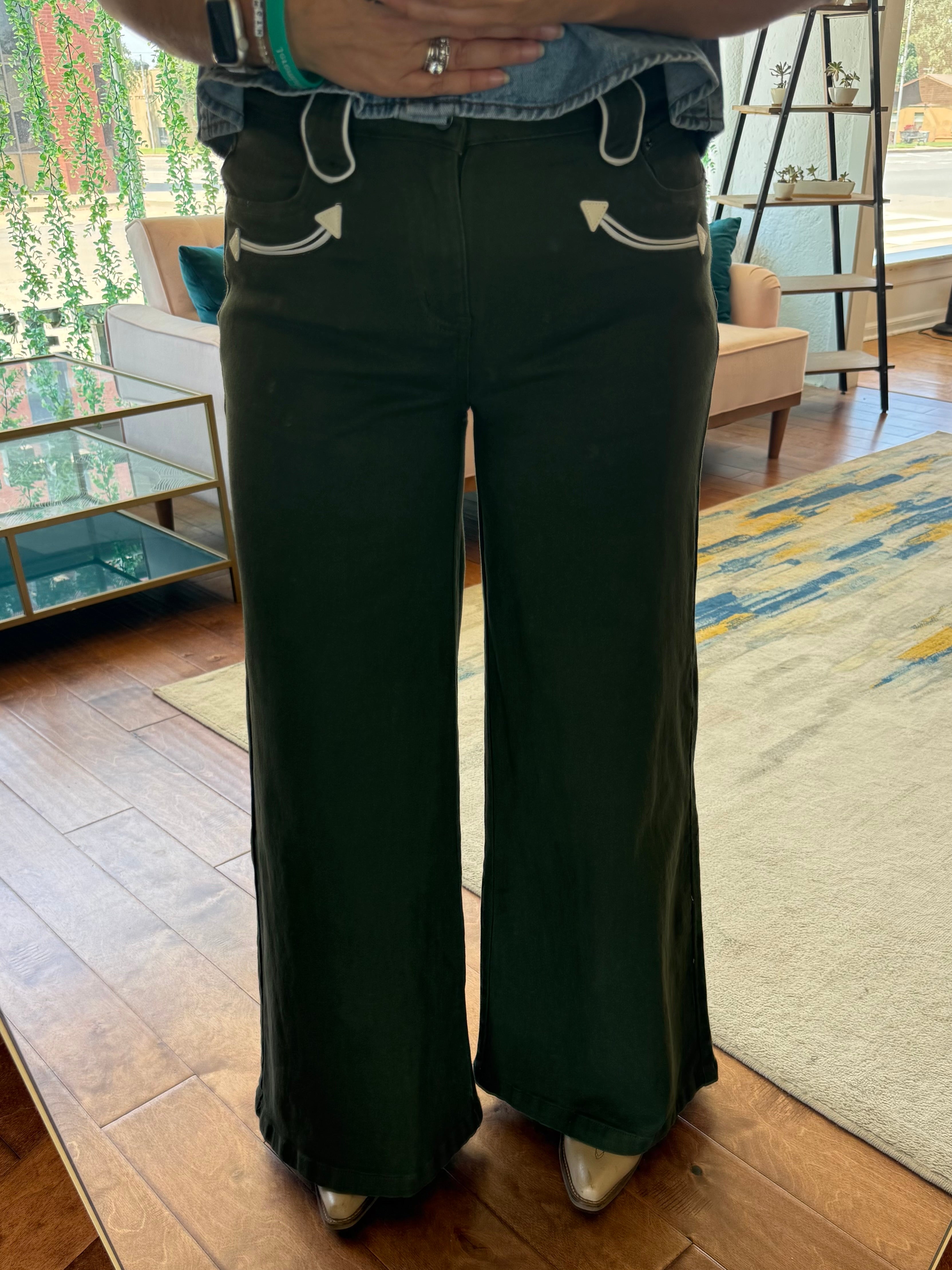 Western Smiley Jeans