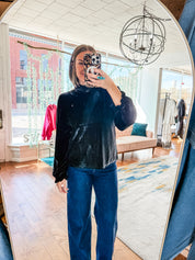 Timeless Velvet  Blouse