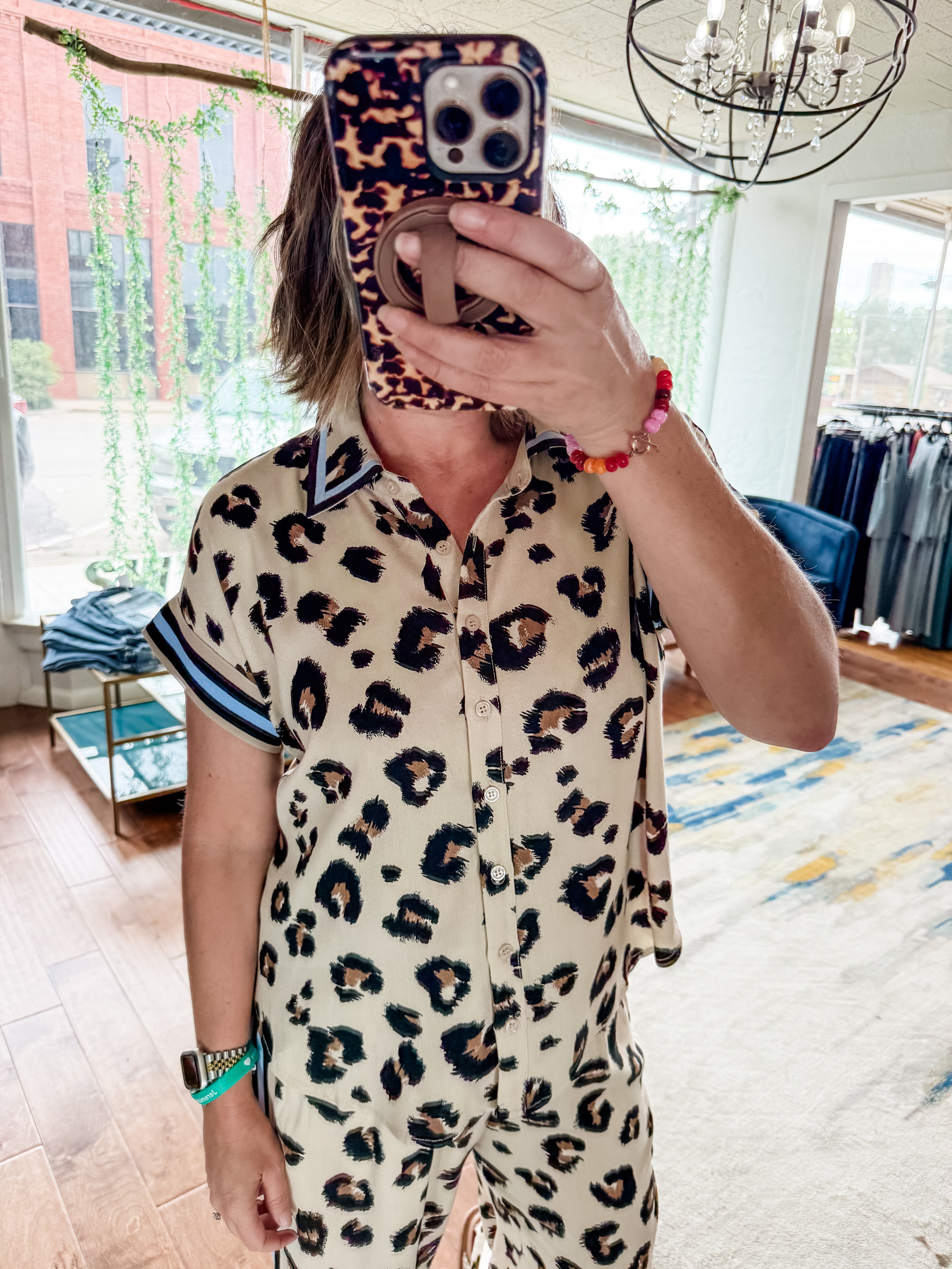 Wild Side Leopard Top