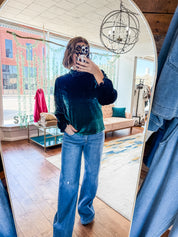 Timeless Velvet  Blouse