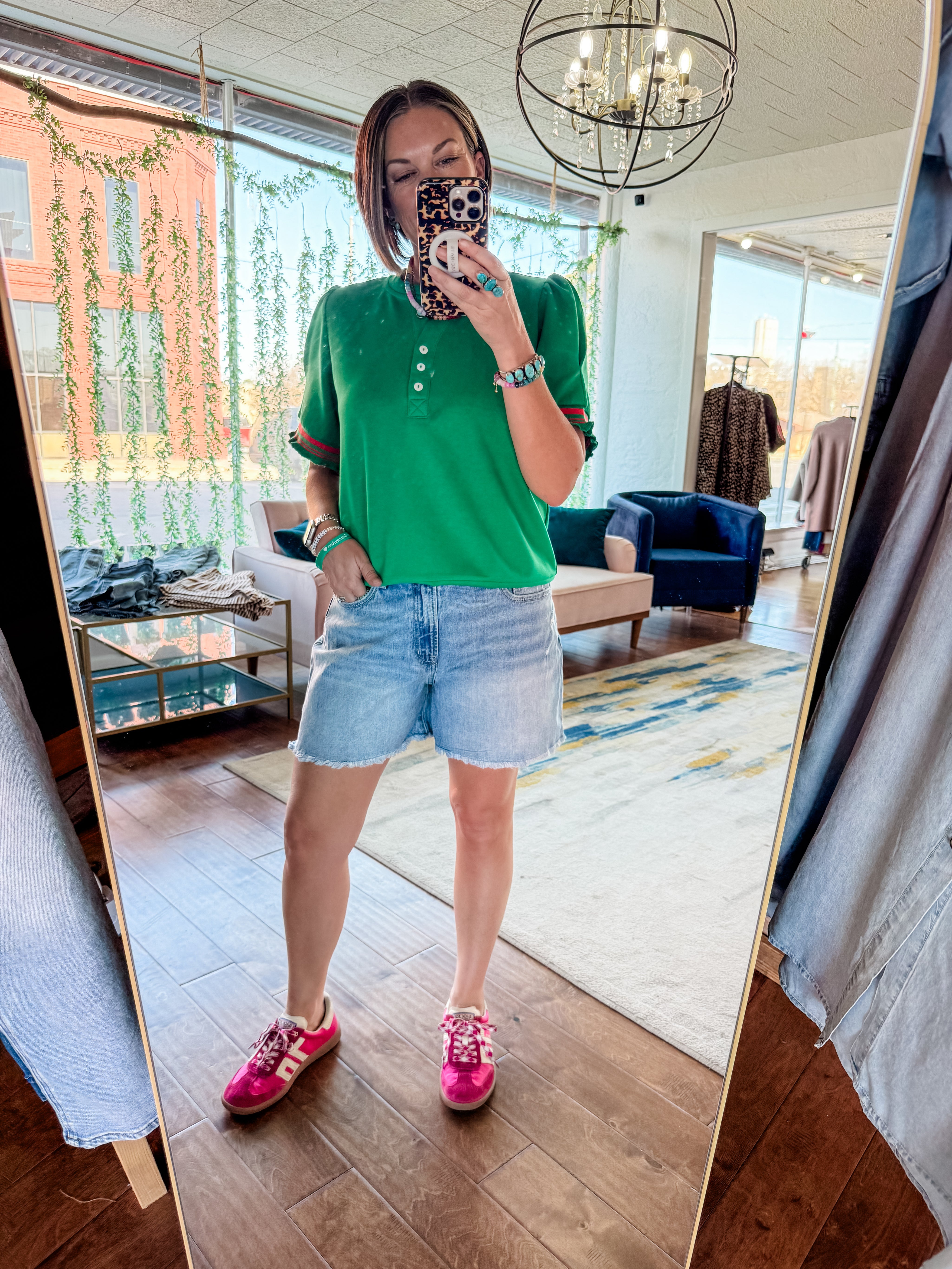 Classy Boyfriend Denim Shorts