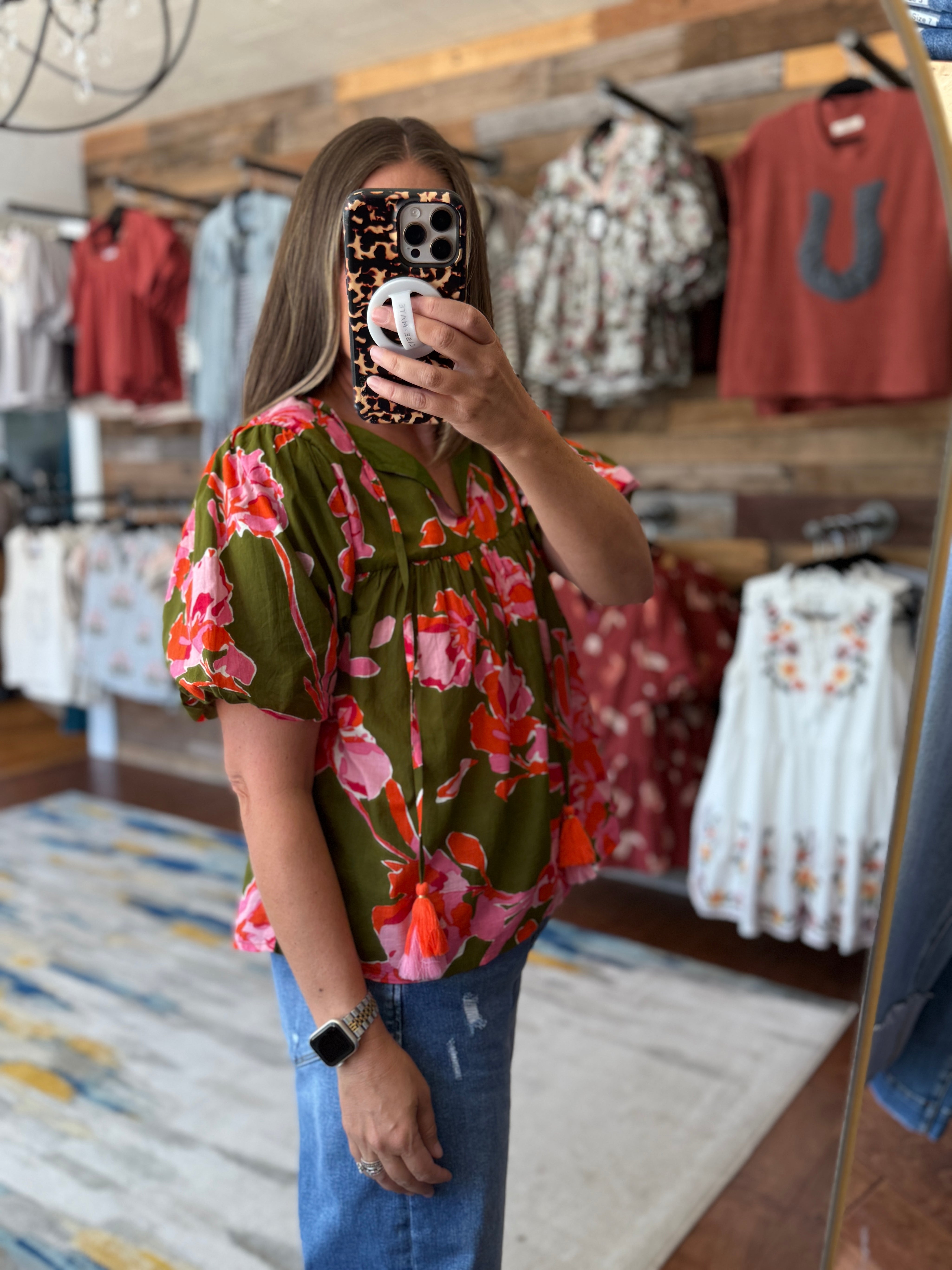 Autumn Orchid Blouse