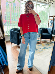 CherryBomb Cardigan/Top