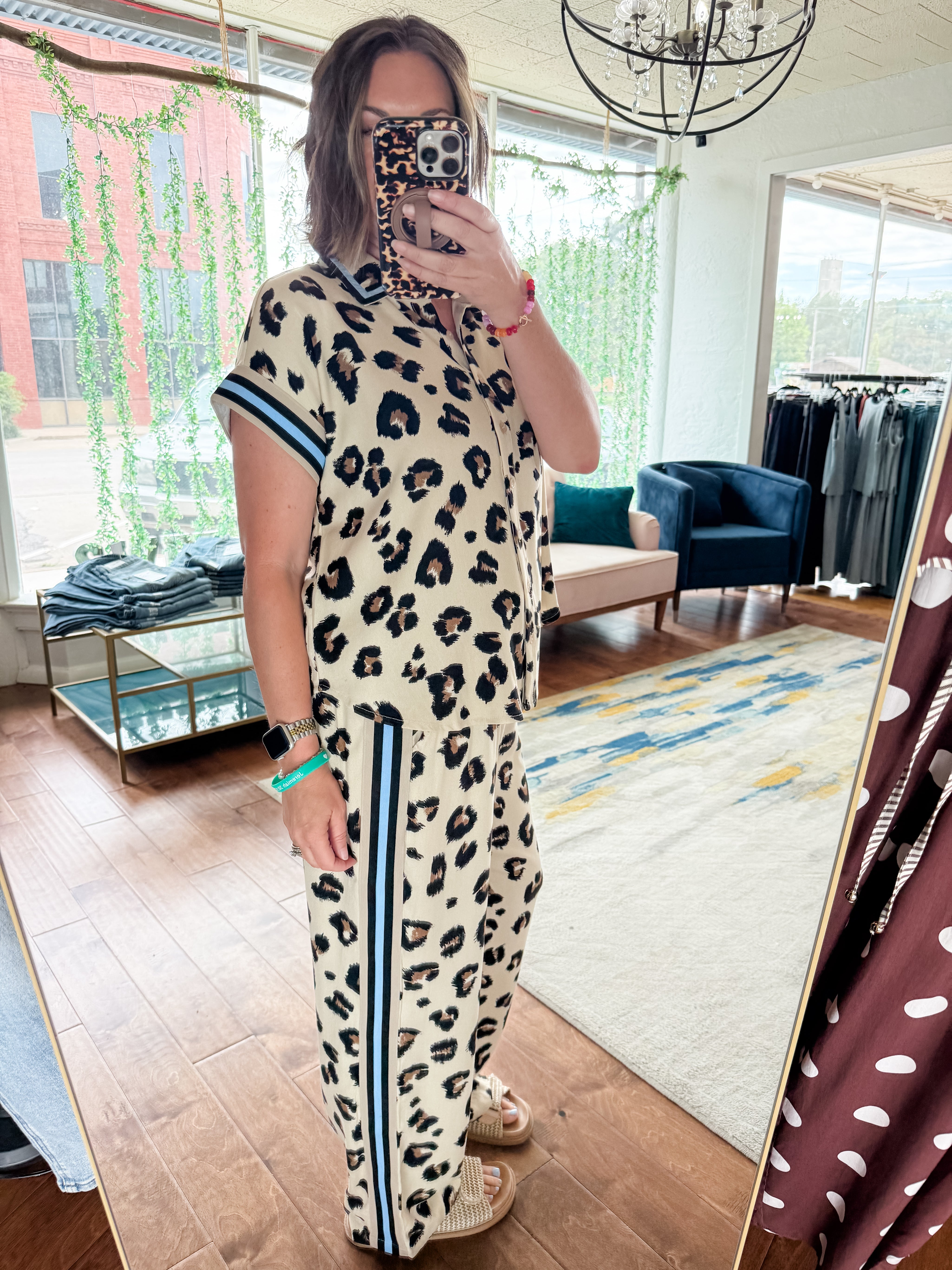 Wild Side Leopard Top