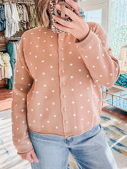 Polka Dot Cardi