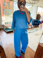 Luxeknit Wide Leg Lounge Pants