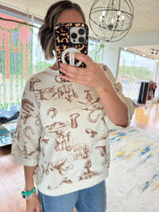 Ranchin' Graphic Sweatshirt