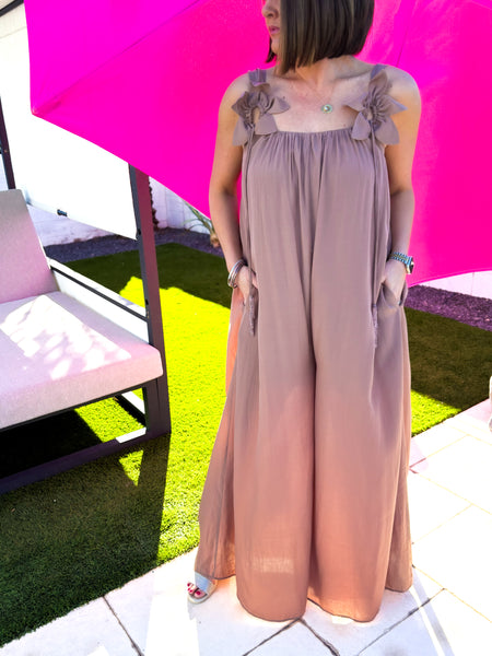 Boho Wide Leg Jumpsuit