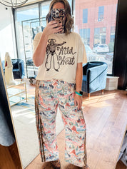 Western Watercolor Pants