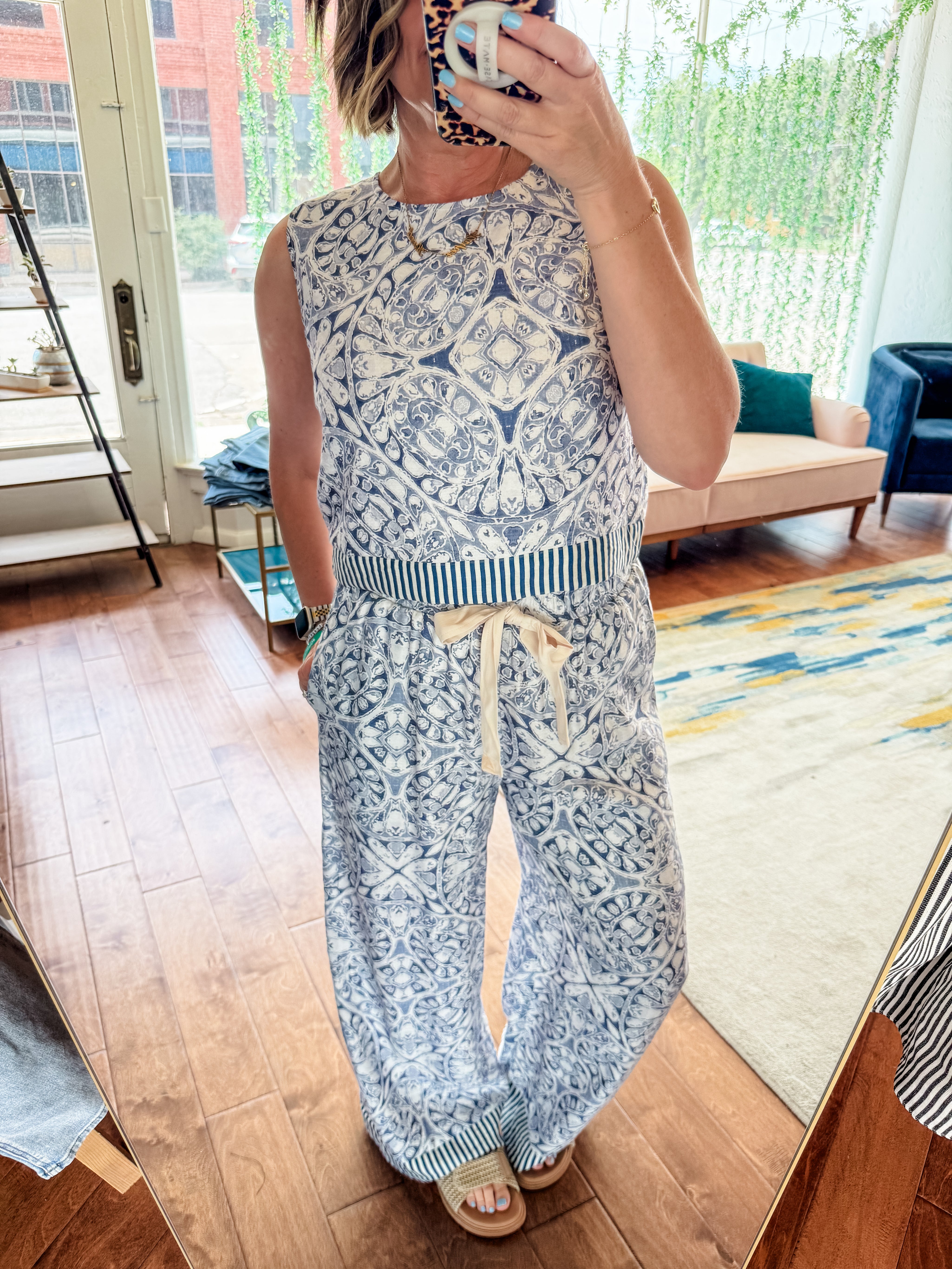 Moroccan Mosaic Pant Set